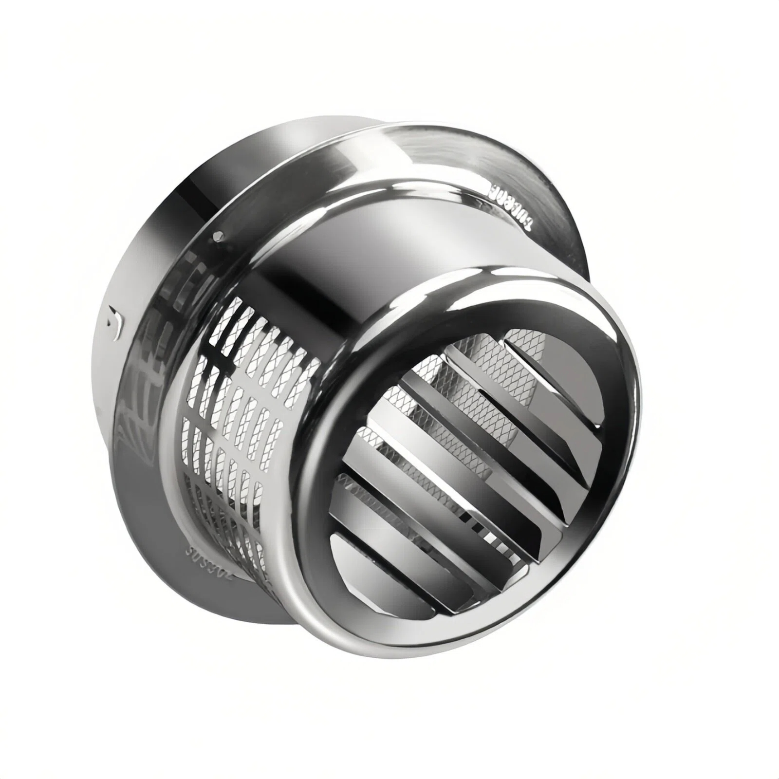 Capucha de ventilación de pared de acero 304
