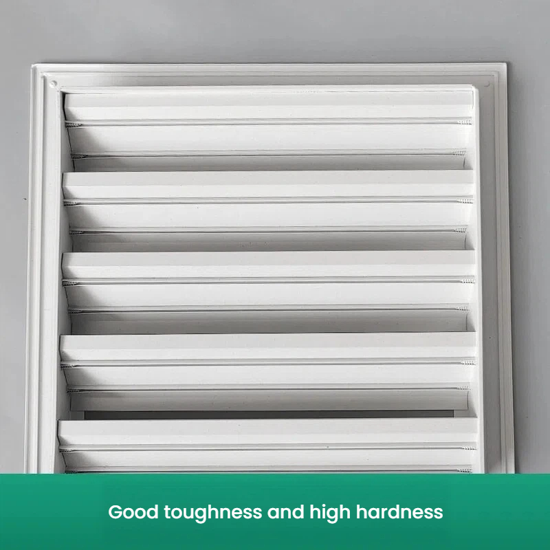 Rejilla de ventilación de aluminio resistente a la intemperie