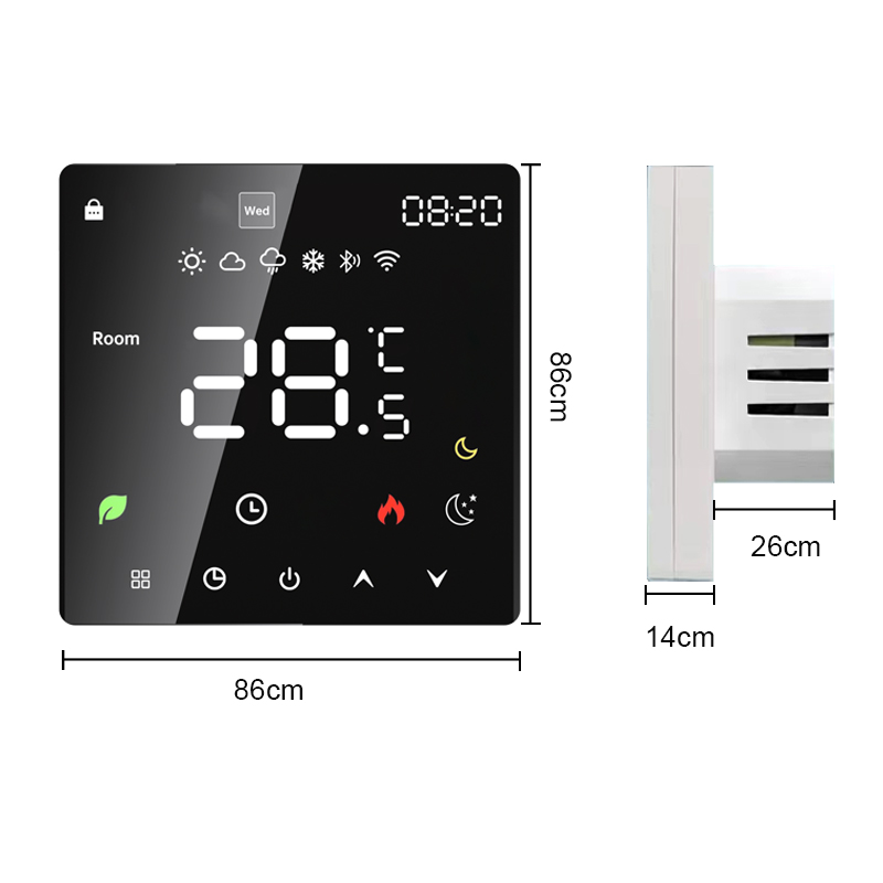 Termostato Wi‑Fi modelo K6 Touch