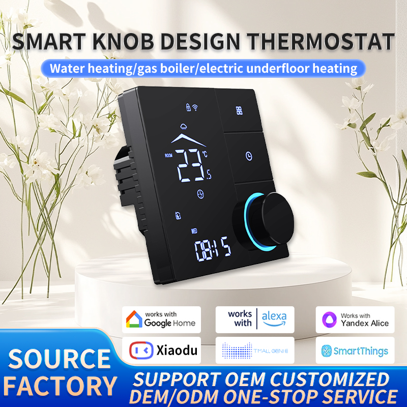 SDM9 LED termostato operado por perilla