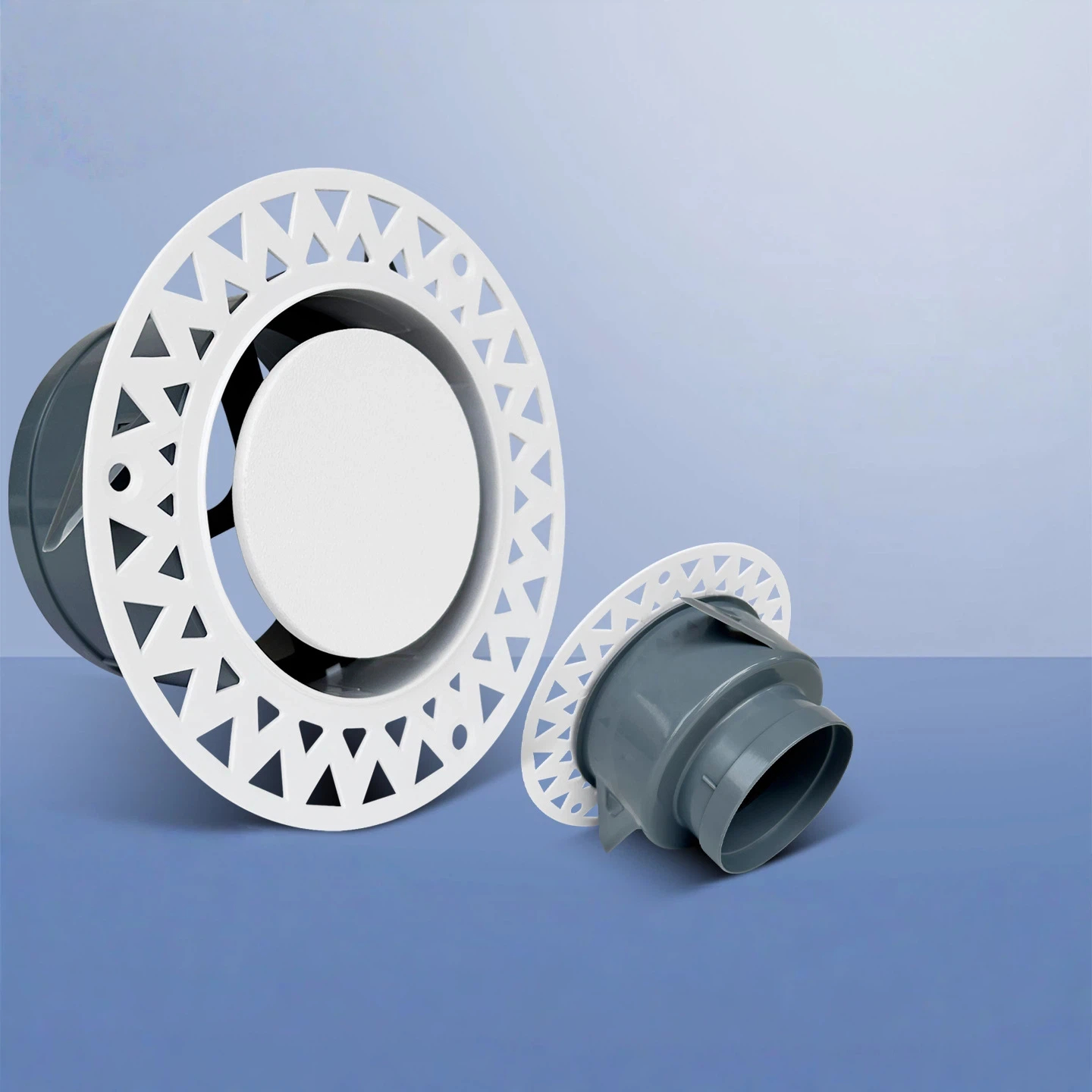 Difusor de aire redondo ajustable