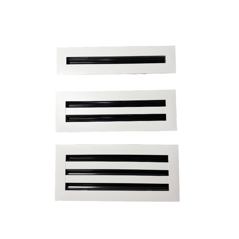 Rejilla lineal ajustable de 2 barras